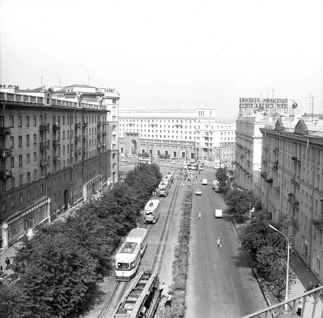 Челябинск, КТМ-1 № 0060; Челябинск, 71-605 (КТМ-5М3) № 104; Челябинск, 71-605 (КТМ-5М3) № 84; Челябинск — Исторические фотографии