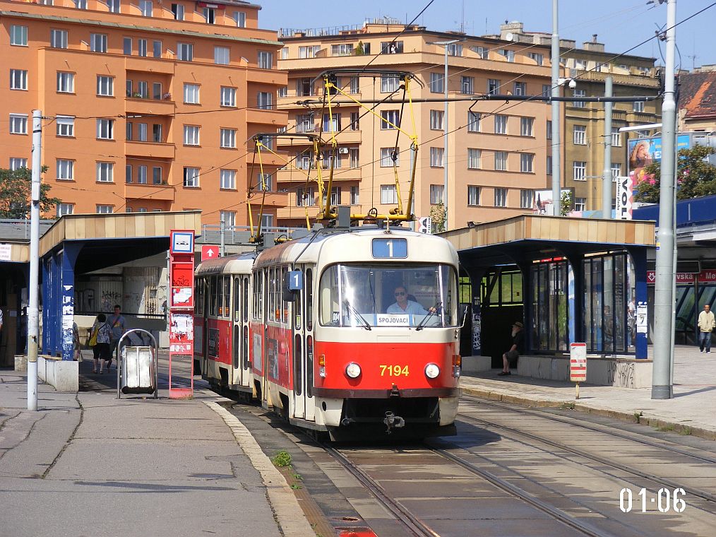 Прага, Tatra T3SUCS № 7194