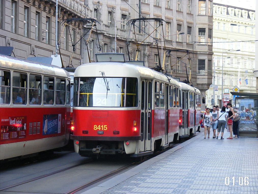 Прага, Tatra T3R.P № 8415 Прага, Tatra T3R.P № 8415