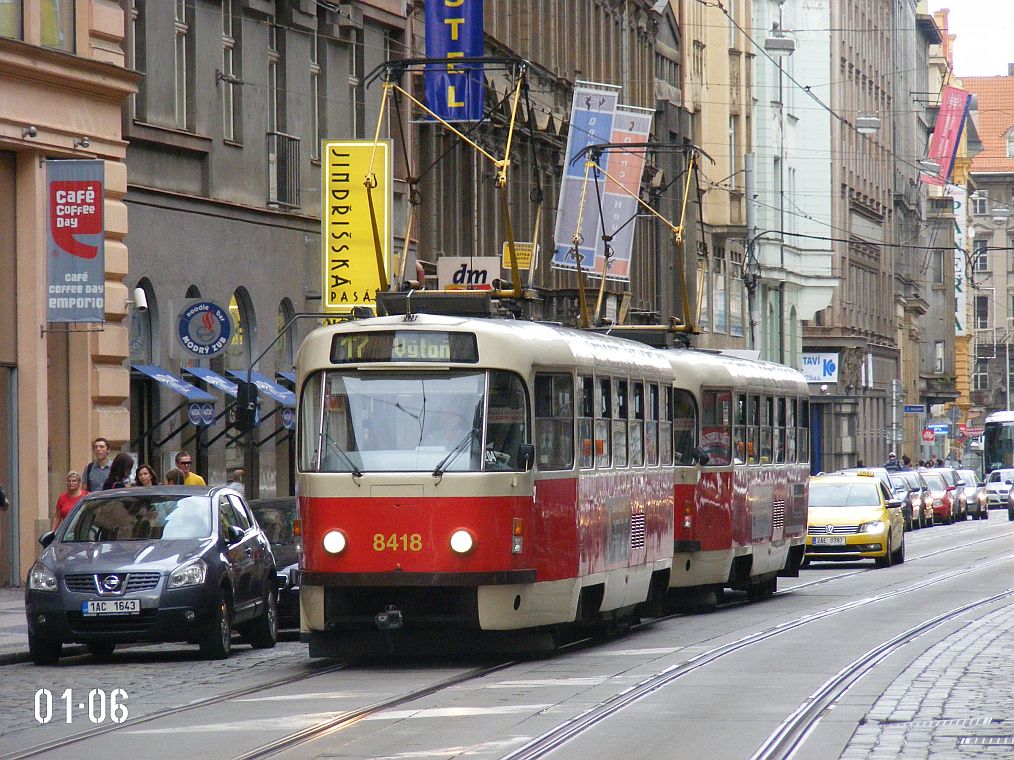 Prague, Tatra T3R.P Br. 8418