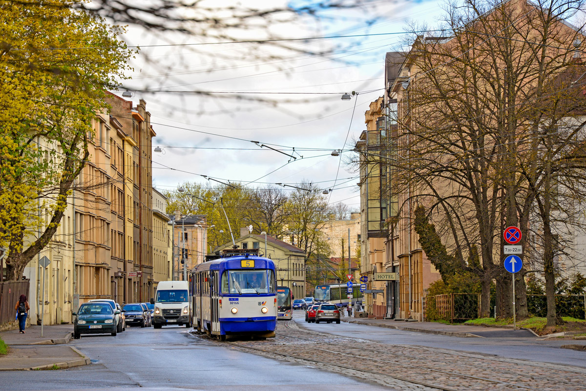 Рига, Tatra T3A № 30166