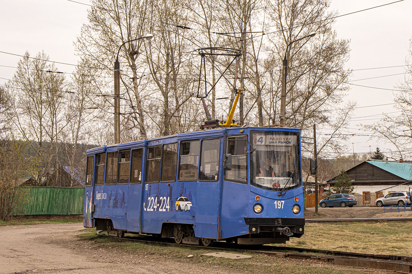 Иркутск, 71-605ТН (КТМ-5М3Р8) № 197