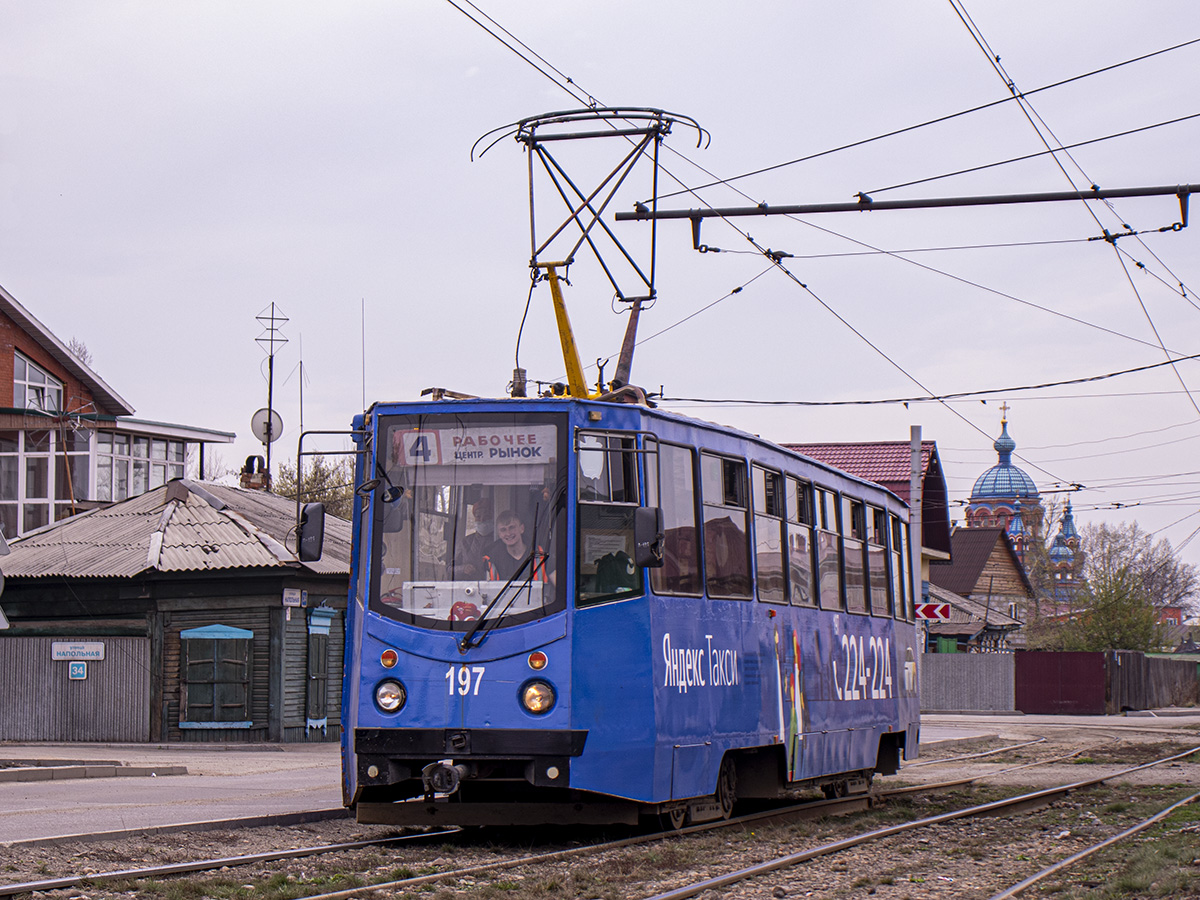 Иркутск, 71-605ТН (КТМ-5М3Р8) № 197