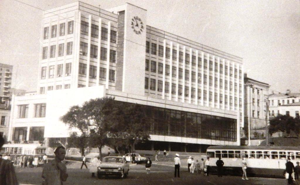 Владивосток — Исторические фотографии — трамвай (1971-1990)