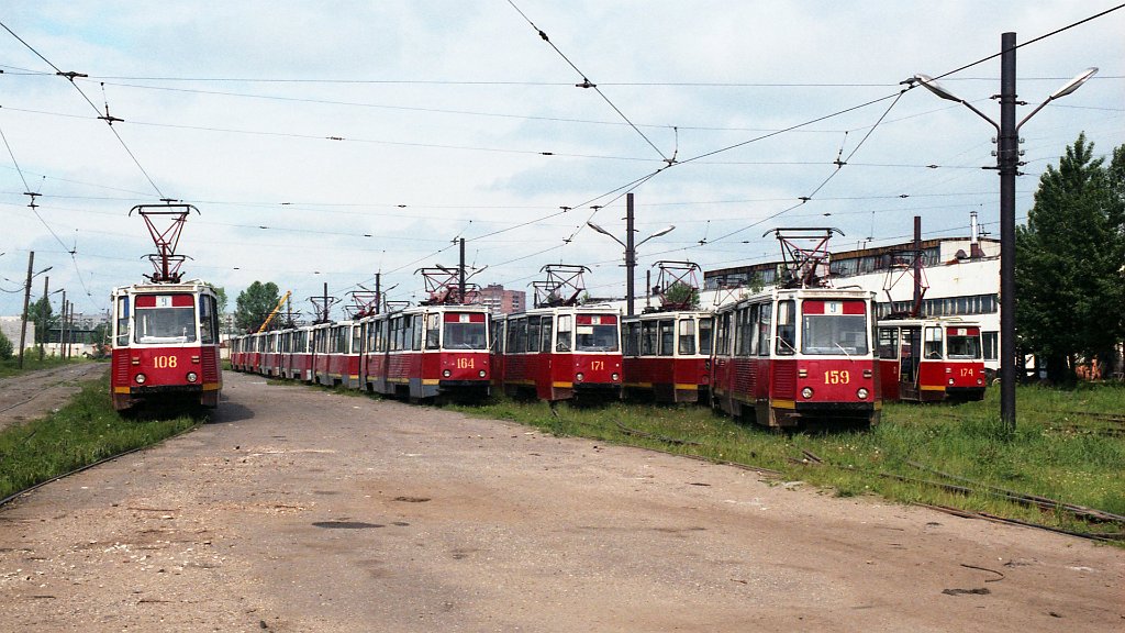 Ярославль, 71-605 (КТМ-5М3) № 108; Ярославль, 71-605 (КТМ-5М3) № 164; Ярославль, 71-605 (КТМ-5М3) № 171; Ярославль, 71-605 (КТМ-5М3) № 159; Ярославль, 71-605 (КТМ-5М3) № 174