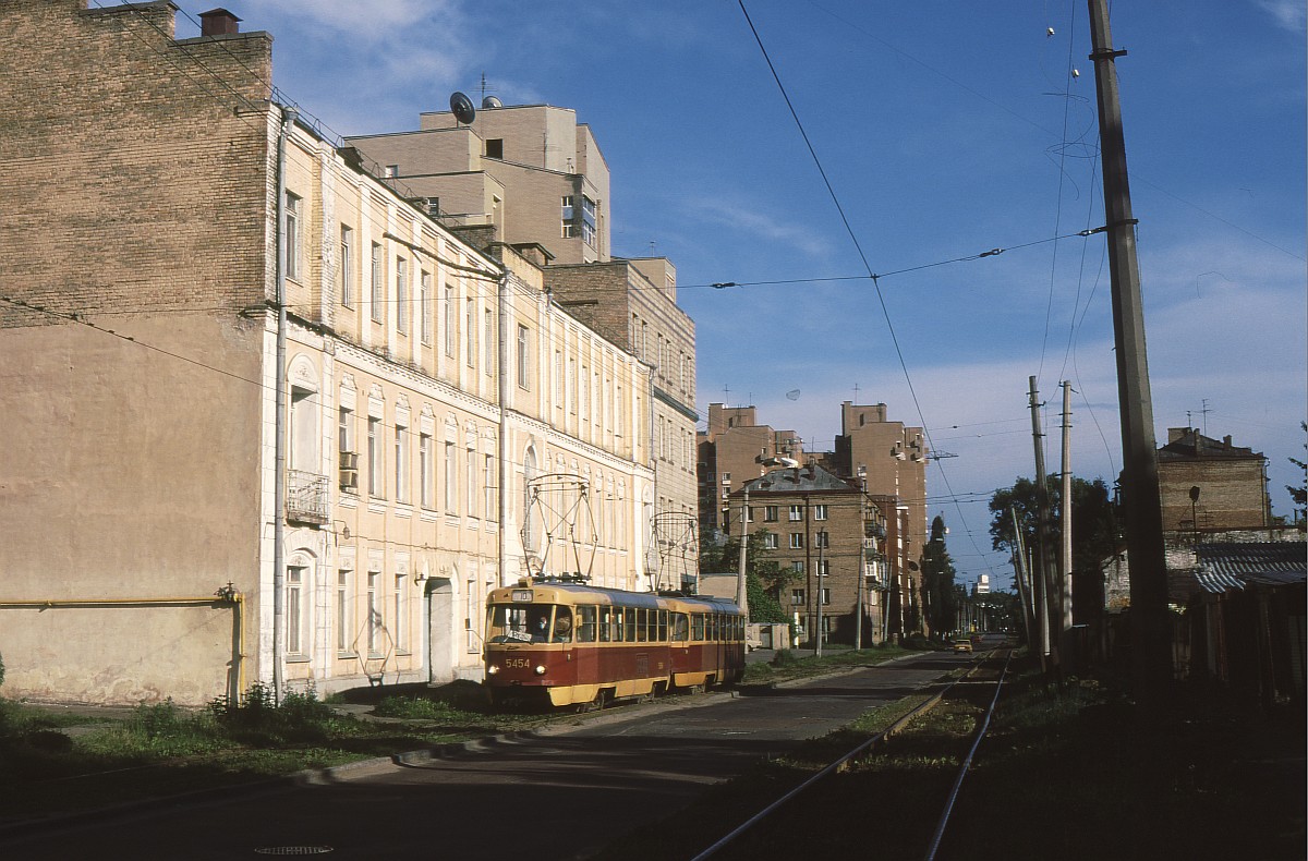 Киев, Tatra T3SU № 5454