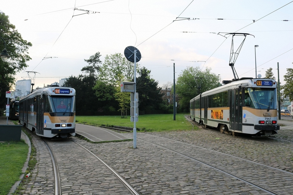 Брюссель, BN PCC серия 7700 № 7782; Брюссель, BN PCC серия 7900 № 7949