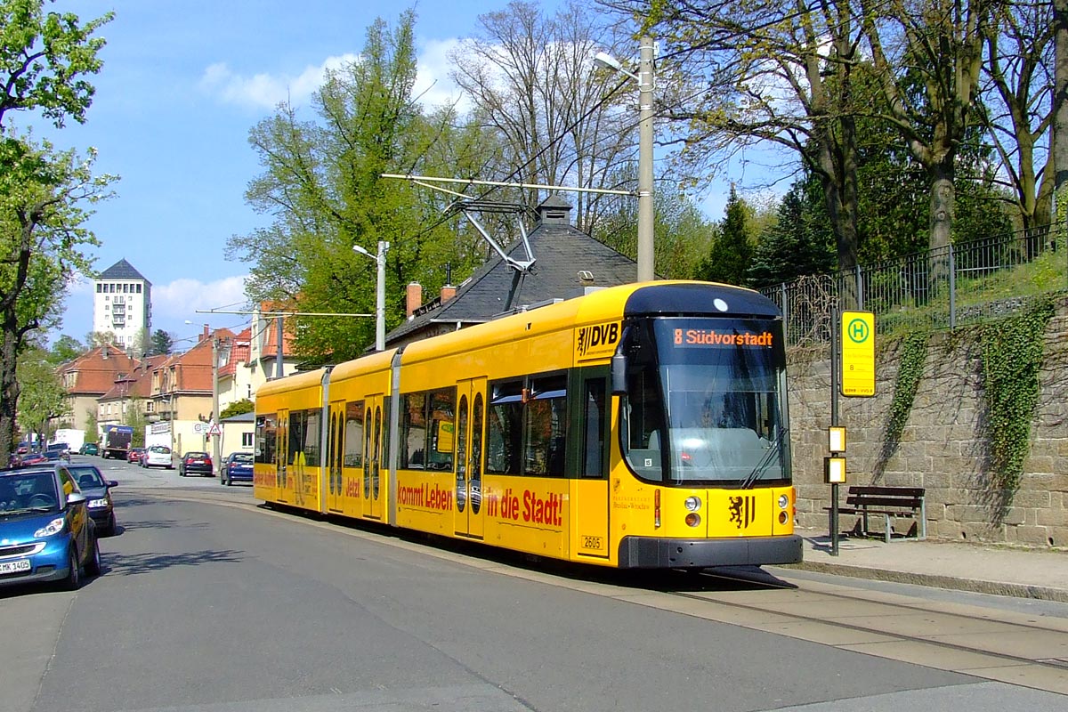 Дрезден, Bombardier NGT D8 DD 	 № 2605