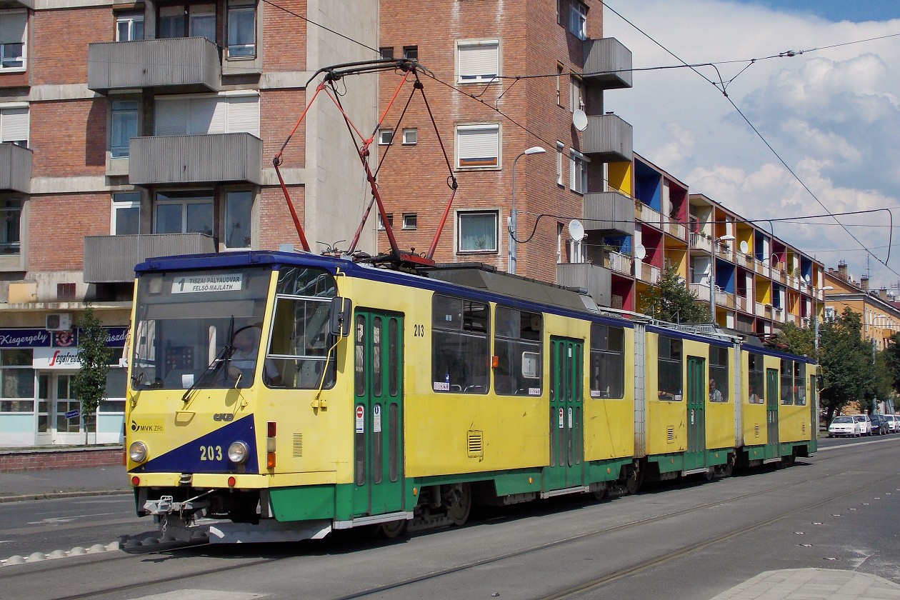 Мишкольц, Tatra KT8D5 № 203