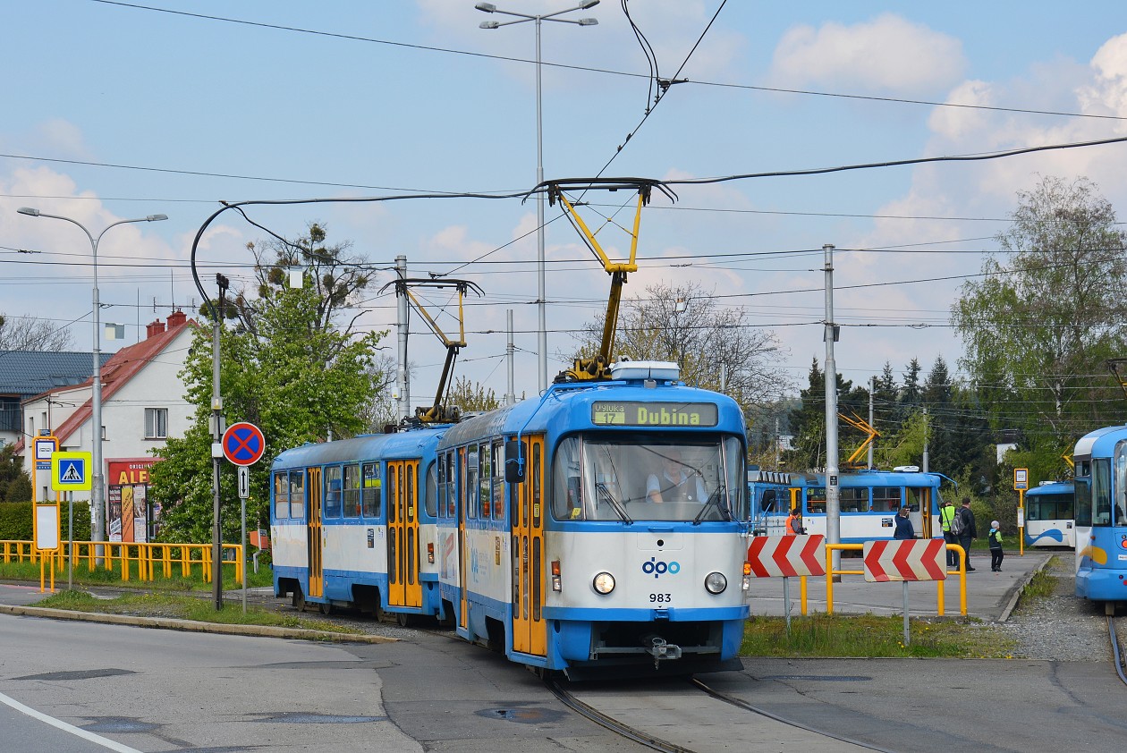 Острава, Tatra T3R.P № 983