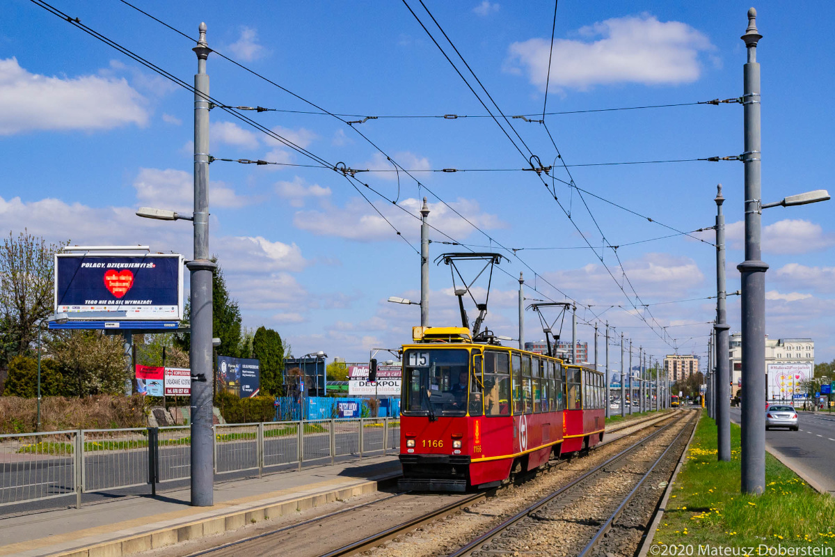 Варшава, Konstal 105Na № 1166