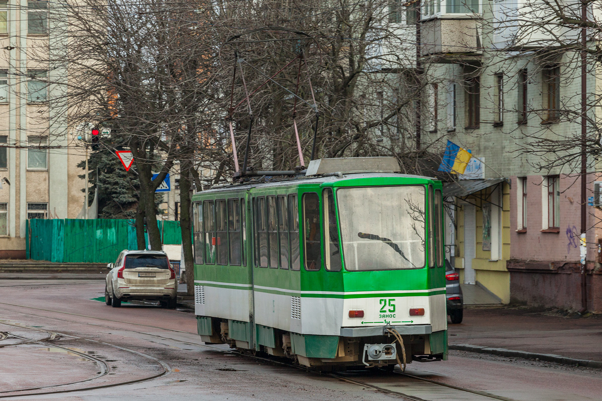 Житомир, Tatra KT4SU № 25
