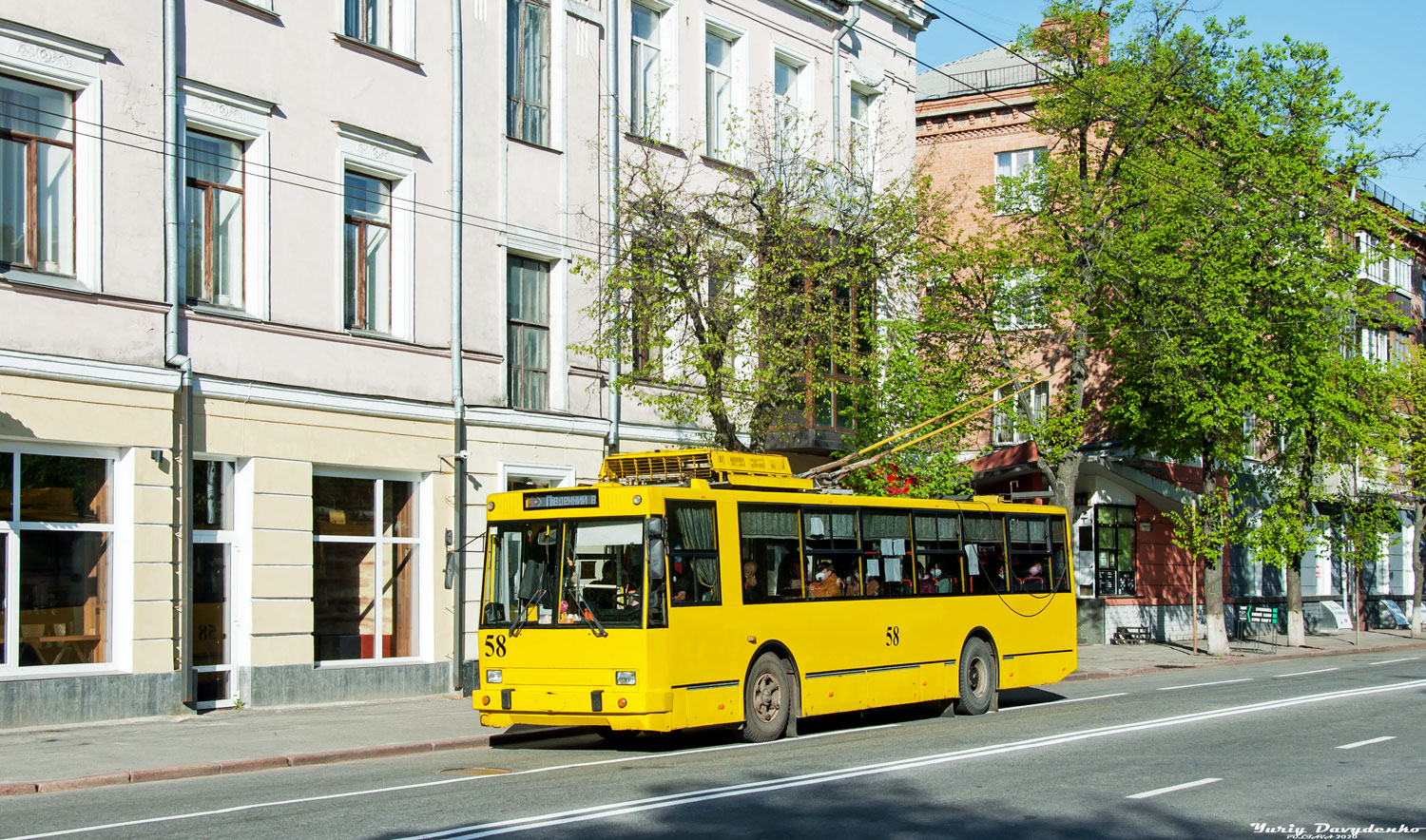 Полтава, ЮМЗ Т1Р (Т2П) № 58