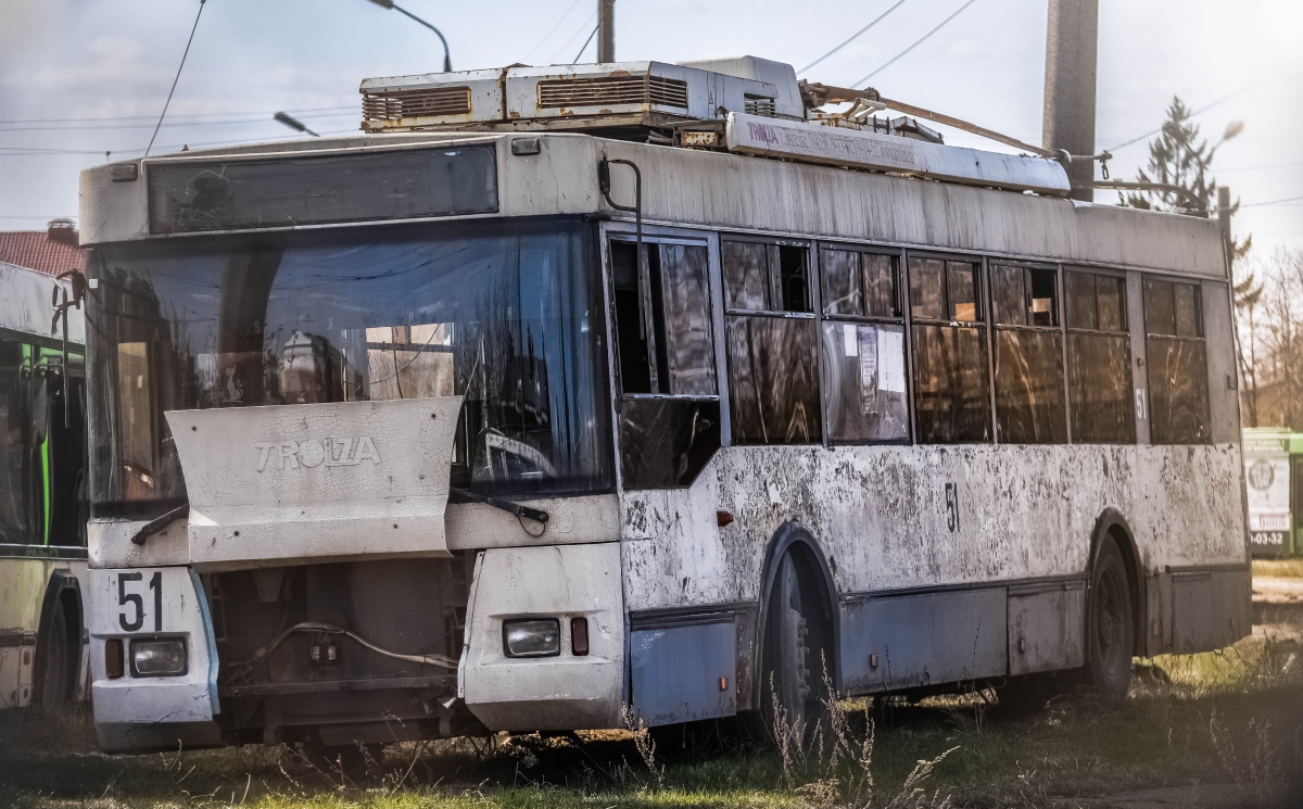 Tver, Trolza-5275.05 “Optima” № 51; Tver — "The final journey" of the Tver trolleybuses