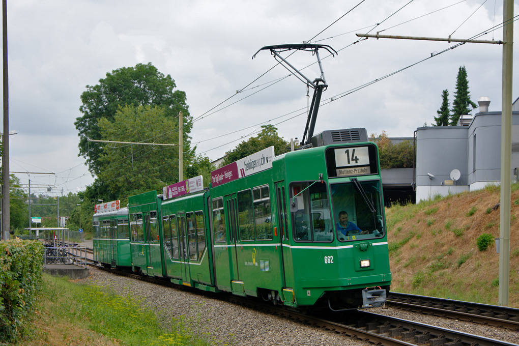Базель, Schindler/Siemens Be 4/6 S № 662