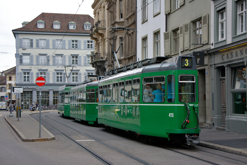 Базель, SWP/BBC Be 4/4 № 475