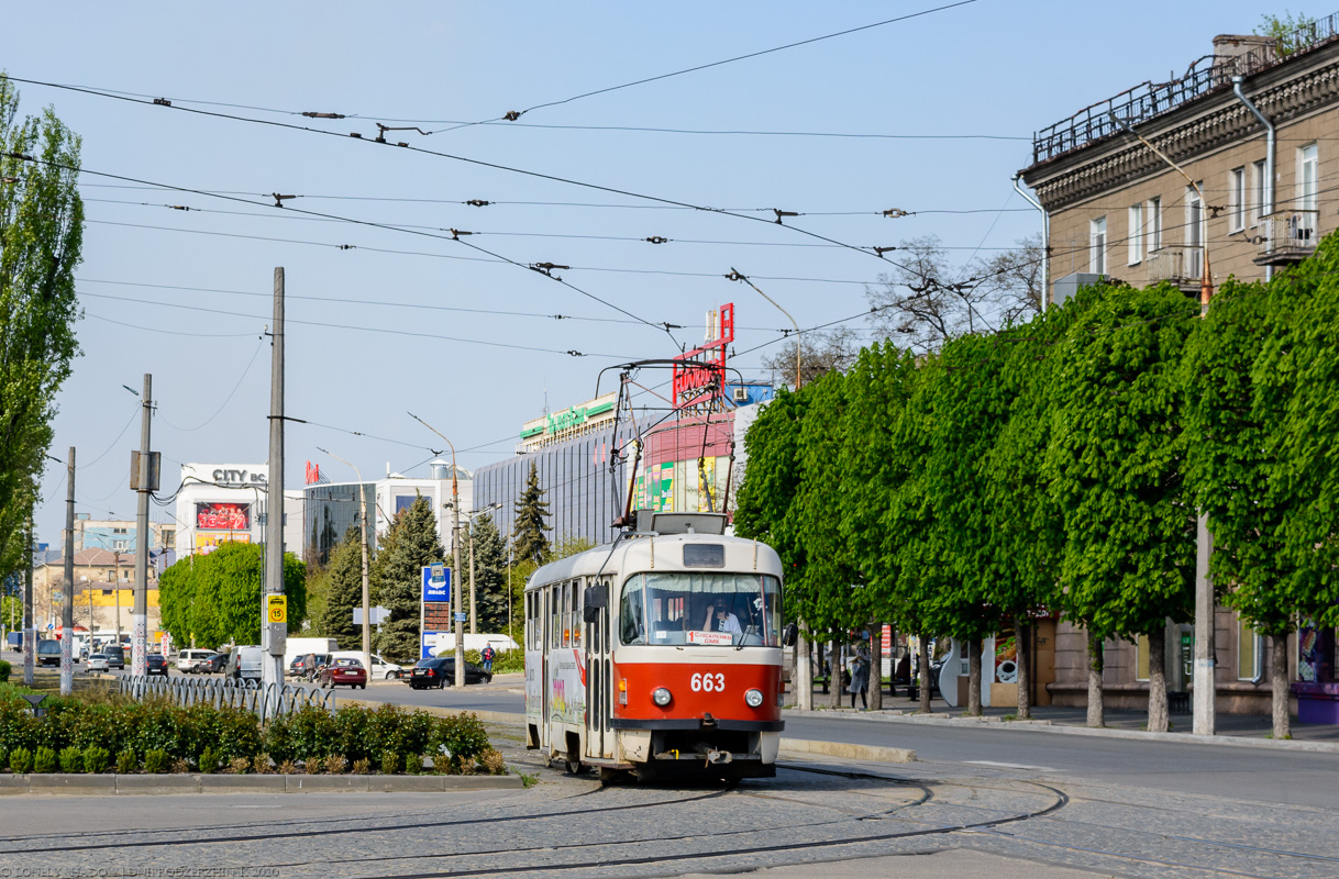 Каменское, Tatra T3SUCS № 663