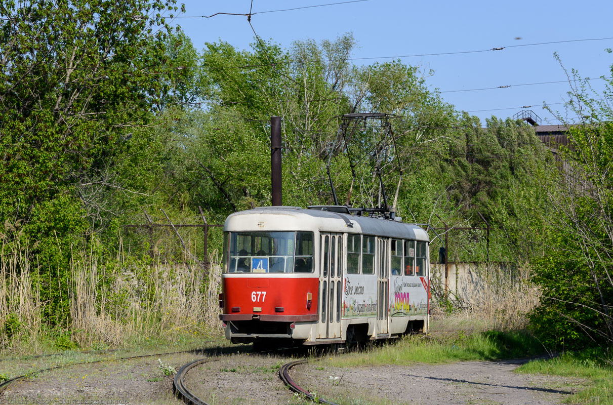 Каменское, Tatra T3SUCS № 677