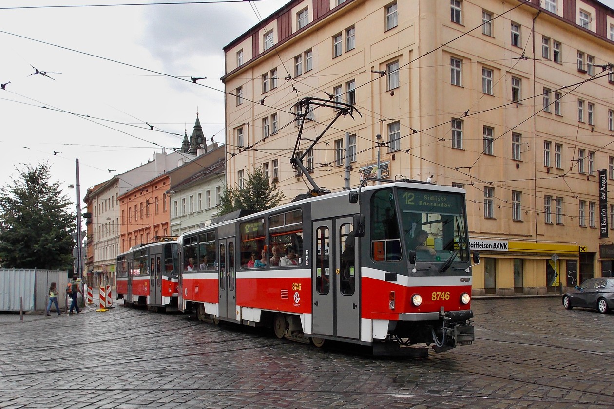 Прага, Tatra T6A5 № 8746