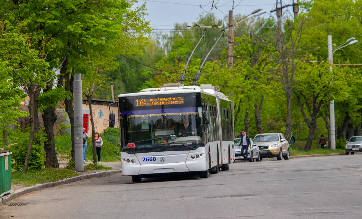 Киев, ЛАЗ E301D1 № 2660