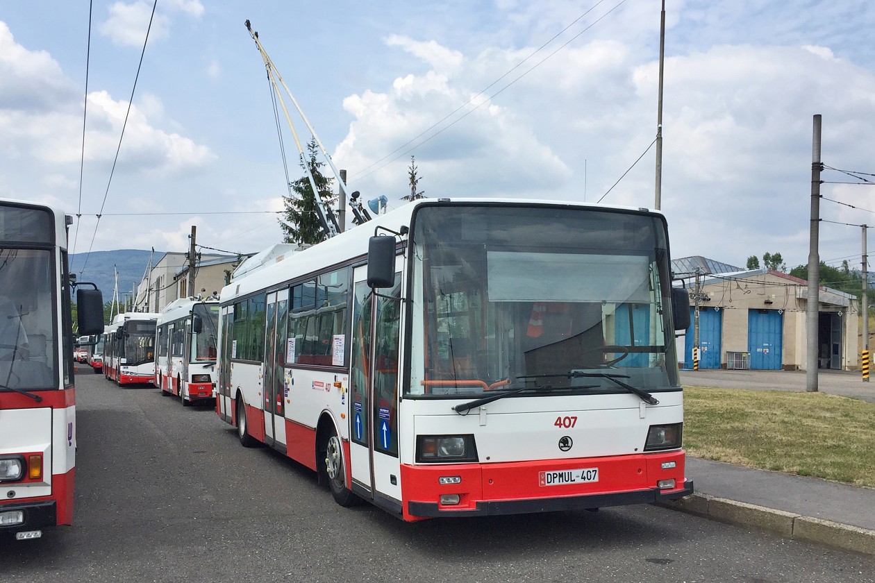 Усти-над-Лабем, Škoda 21TrAC № 407