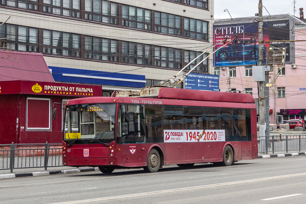 Тула, Тролза-5265.00 «Мегаполис» № 48 Тула, Тролза-5265.00 «Мегаполис» № 48