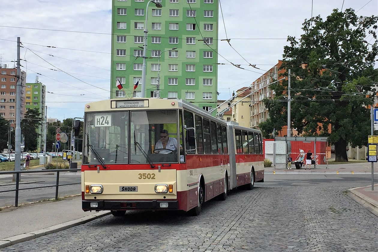 Брно, Škoda 15Tr02/6 № 3502