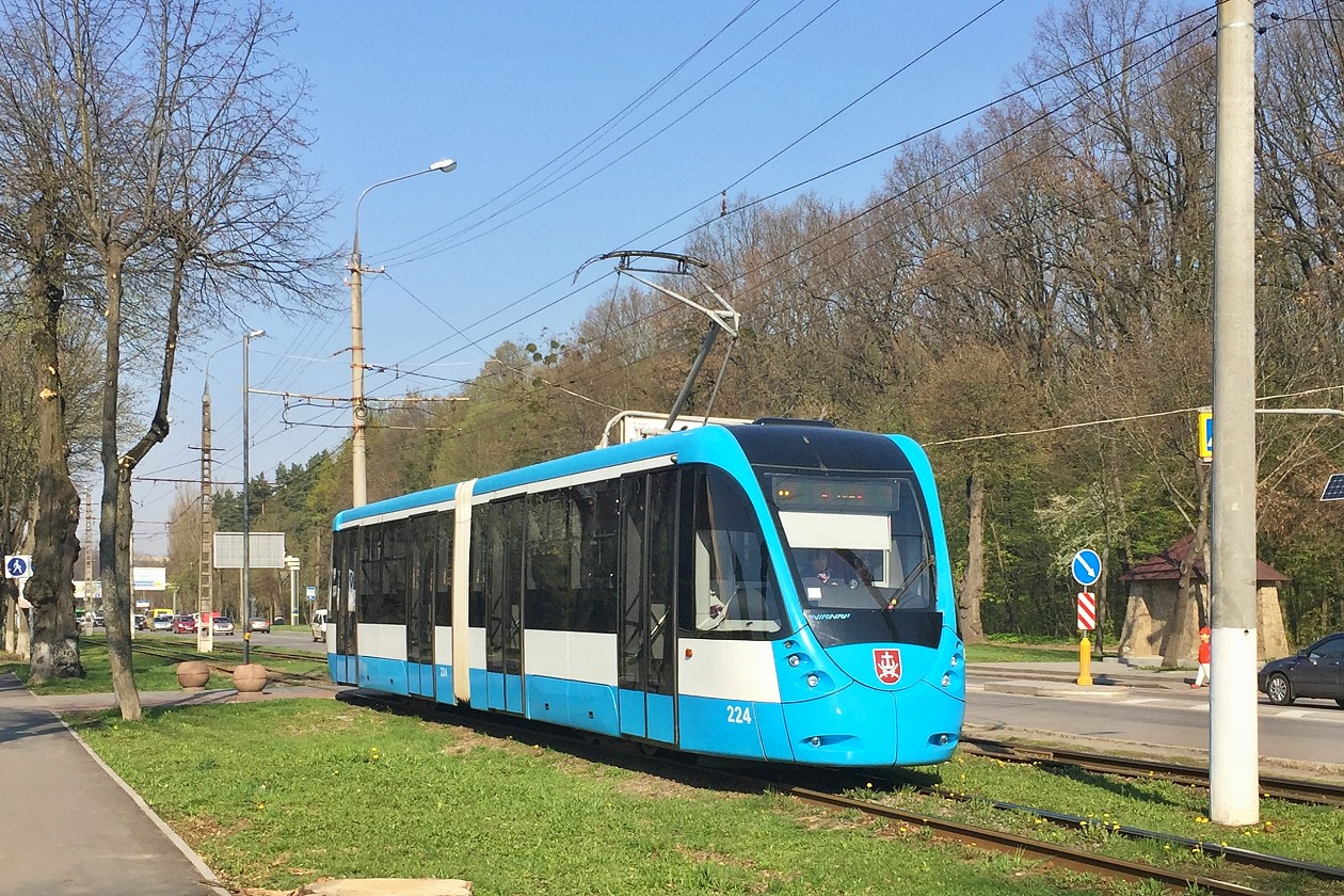 Винница, Tatra KT4МВ «VinWay» № 224