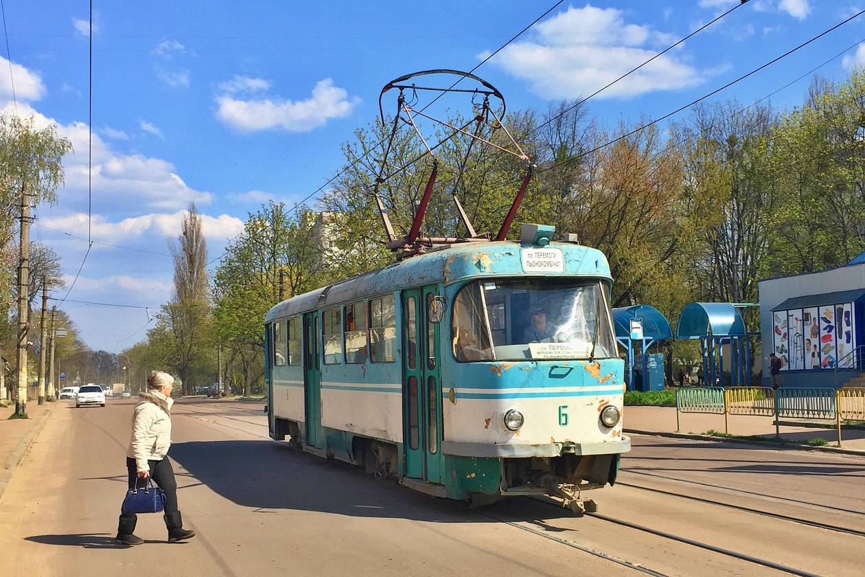 Житомир, Tatra T4SU № 6