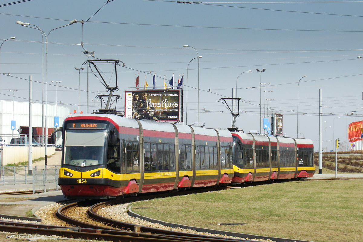 Лодзь, PESA Tramicus 122N № 1854