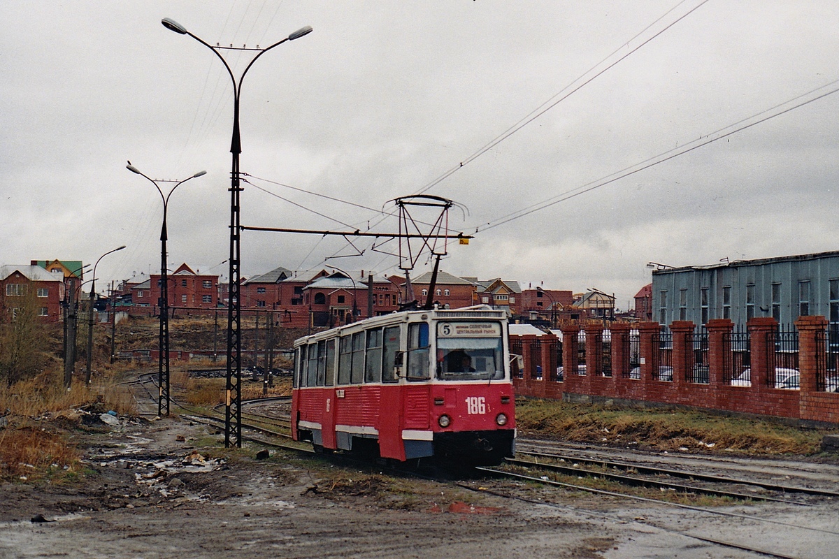 Иркутск, 71-605 (КТМ-5М3) № 186; Иркутск — Конечные станции и разворотные кольца