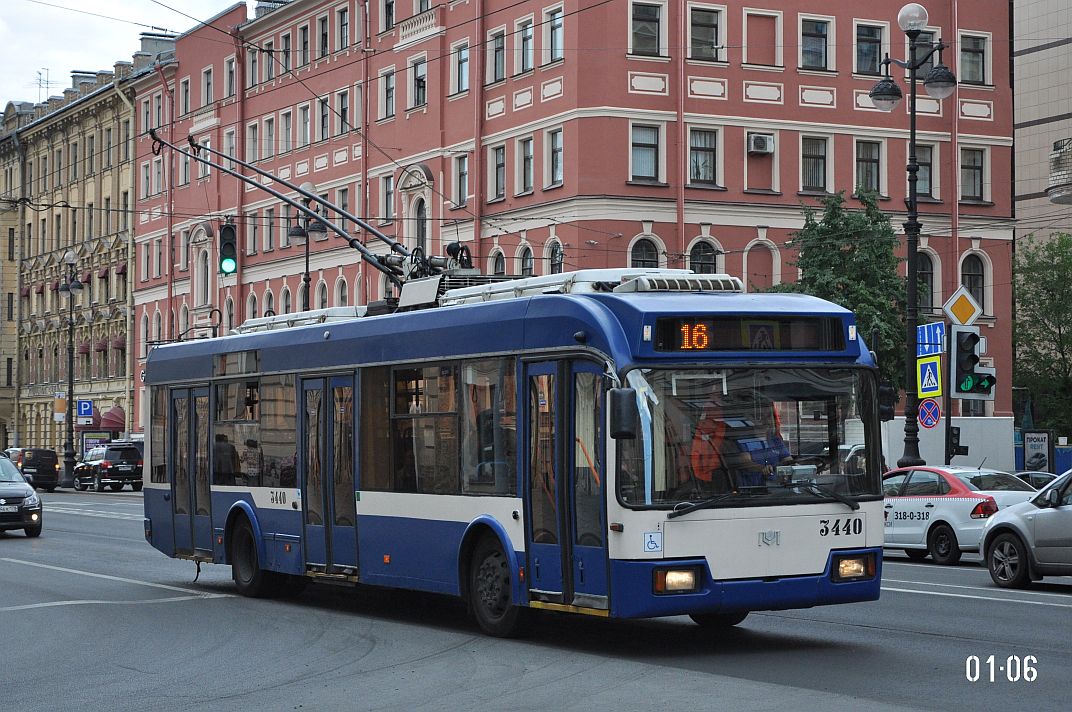 Санкт-Петербург, БКМ 321 № 3440