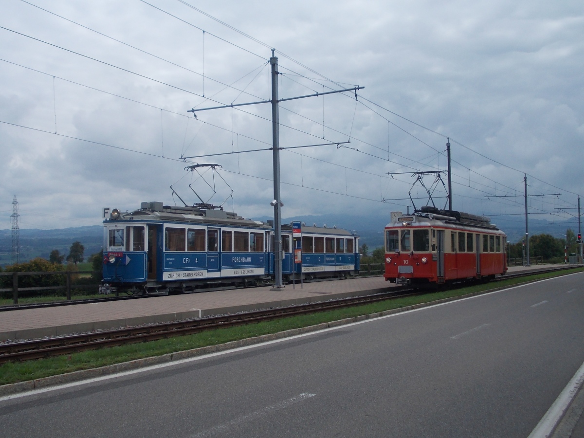 Zürich, SWS/MFO CFe 2/2 № 4; Zürich, SWS/MFO BDe 4/4 № 10