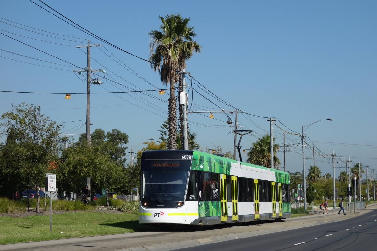 Мельбурн, Bombardier Flexity Swift E2 № 6078