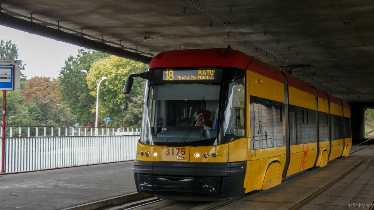 Варшава, PESA Swing 120Na № 3175