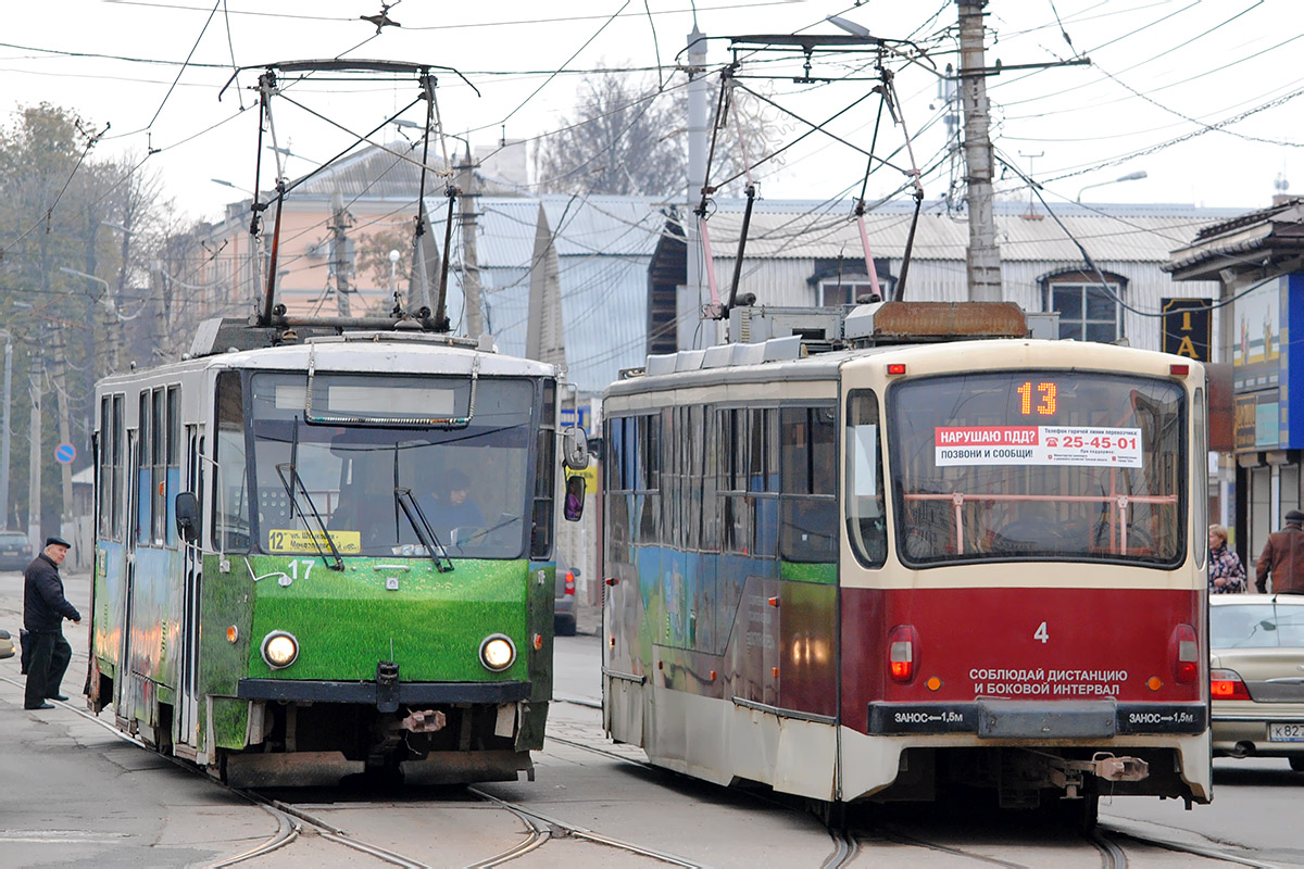 Tula, Tatra T6B5SU Nr 17; Tula, 71-407 Nr 4