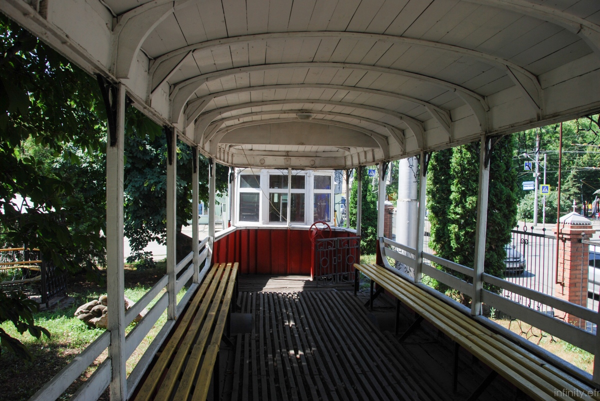 Samara, 2-axle trailer car of Samara workshops nr. 112; Samara — Gorodskoye tramway depot