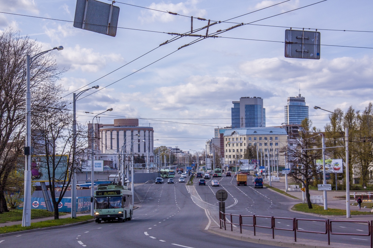 Мінськ — Троллейбусные линии