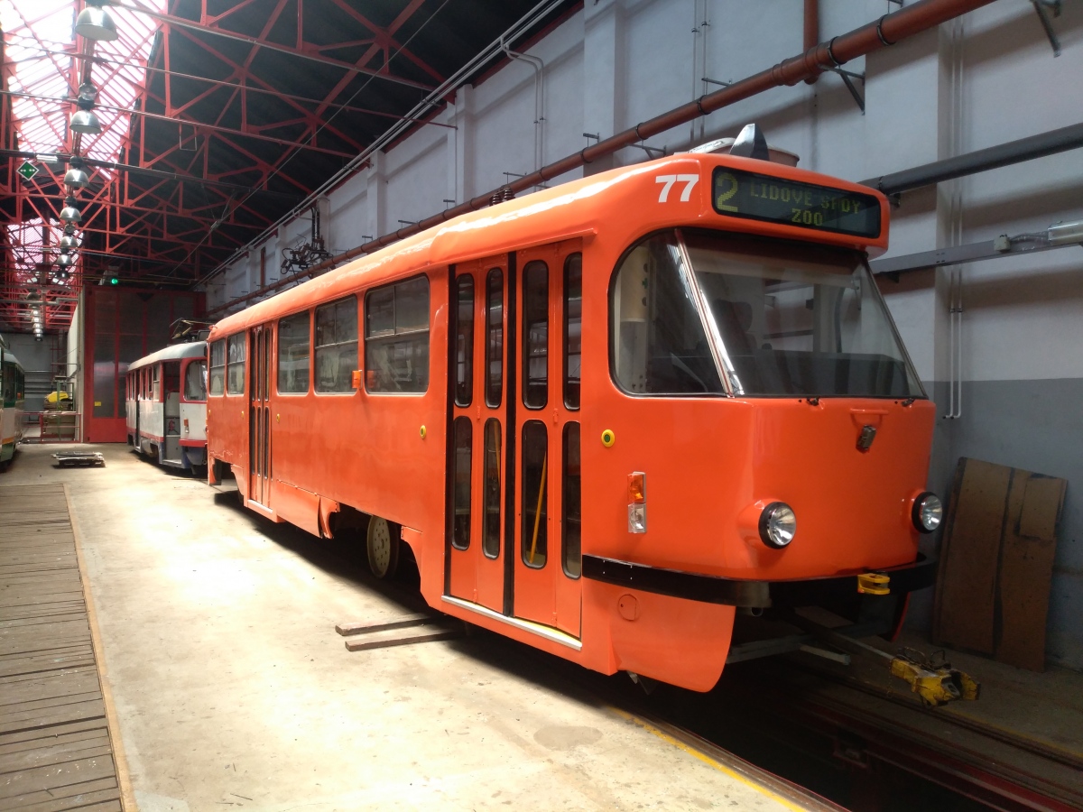 Liberec ― Jablonec nad Nisou, Tatra T3M.04 № 77
