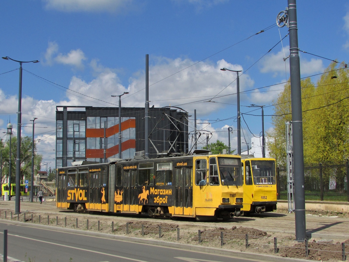 Львов, Tatra KT4D № 1161