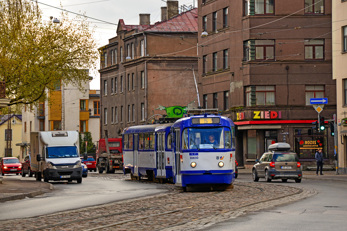 Рига, Tatra T3A № 30830