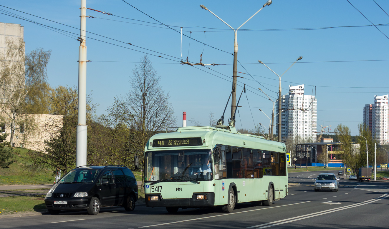 Минск, БКМ 32102 № 5417