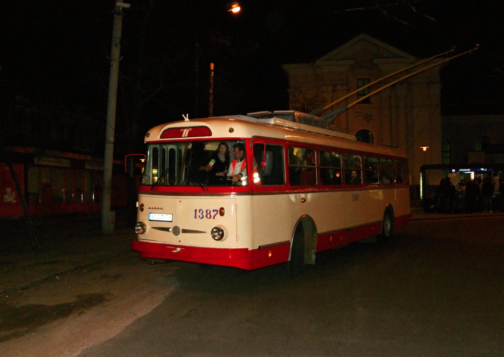 Вильнюс, Škoda 9TrH29 № 1387