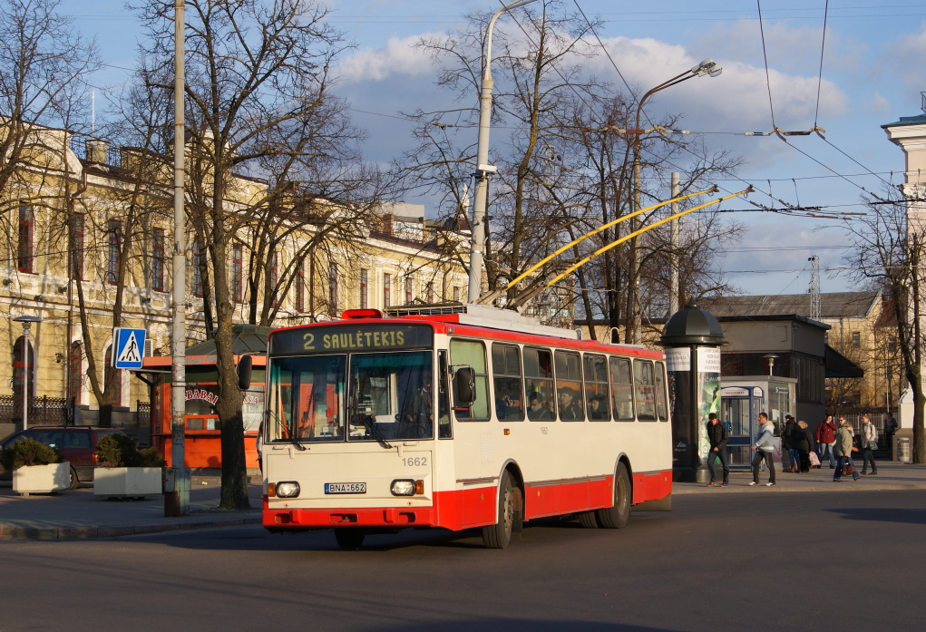 維爾紐斯, Škoda 14Tr17/6M # 1662 維爾紐斯, Škoda 14Tr17/6M # 1662