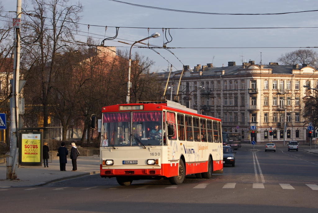 Vilnius, Škoda 14Tr13/6 č. 1630