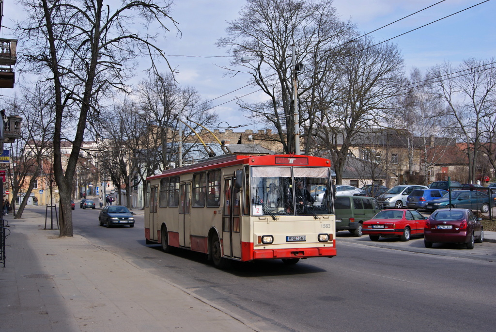 Vilnius, Škoda 14Tr11/6 Br. 1563 Vilnius, Škoda 14Tr11/6 Br. 1563