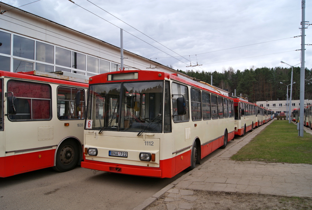 Вильнюс, Škoda 14Tr10/6 № 1112