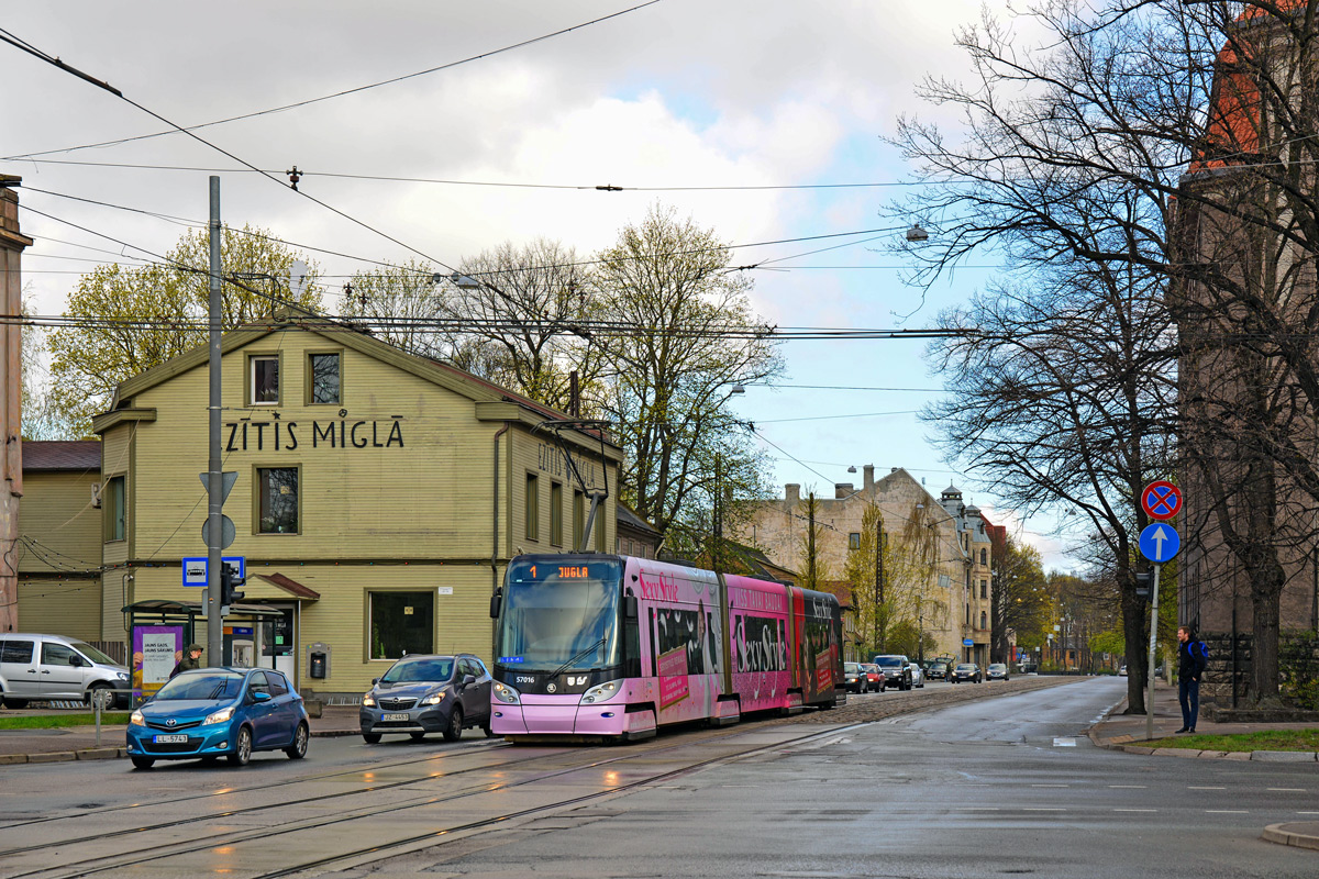 Рига, Škoda 15T ForCity Alfa Riga № 57016