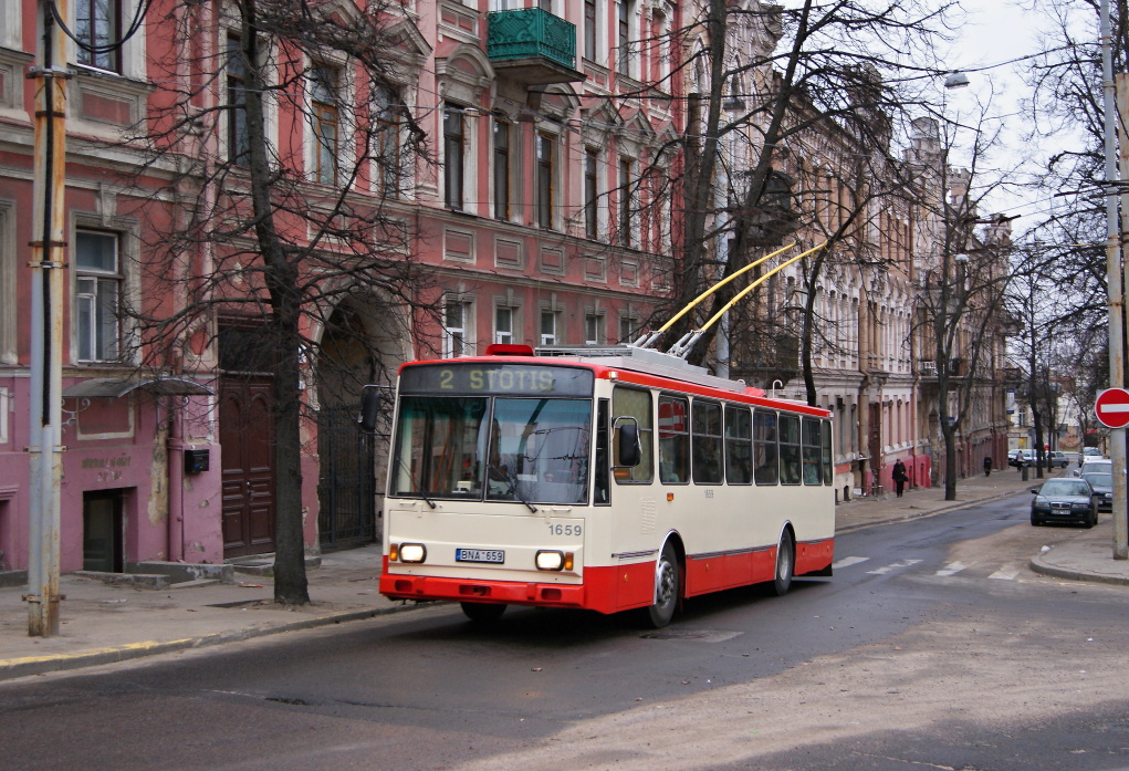 Вильнюс, Škoda 14Tr17/6M № 1659