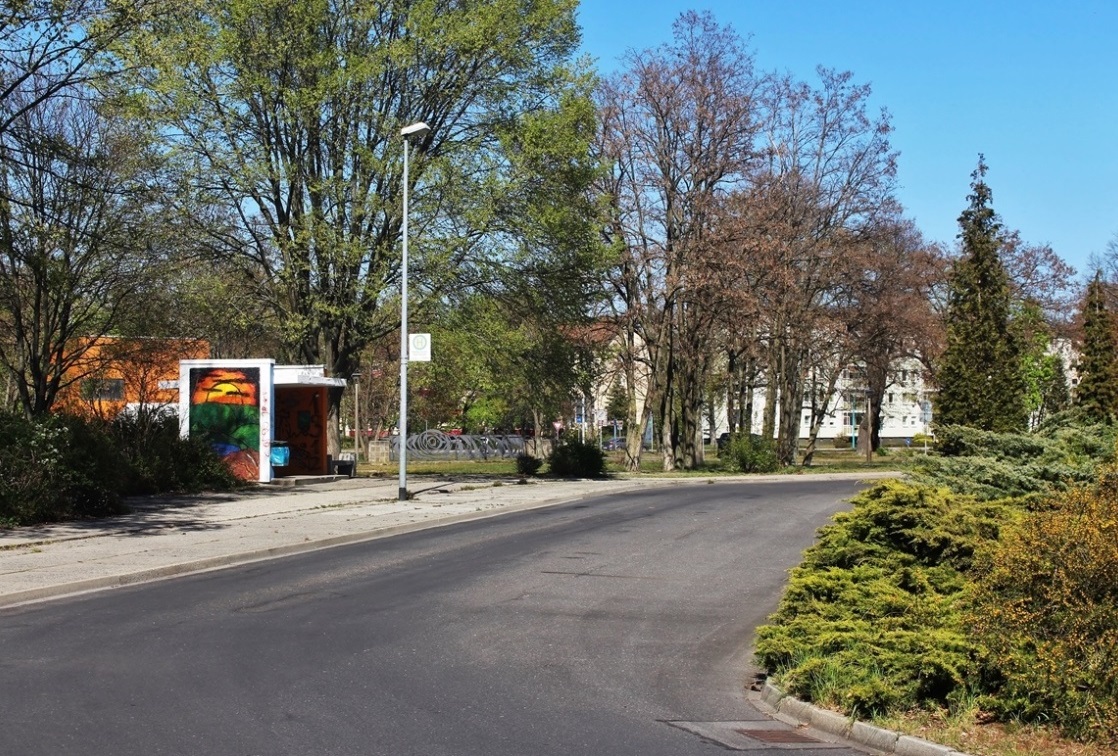 Хойерсверда — Трассы бывших троллейбусных линий